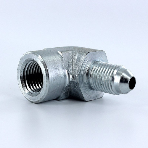 Parker 4-4 DTX-S Female Elbow 1/4 JIC X 1/4 NPT Female Steel| Next Day Fittings