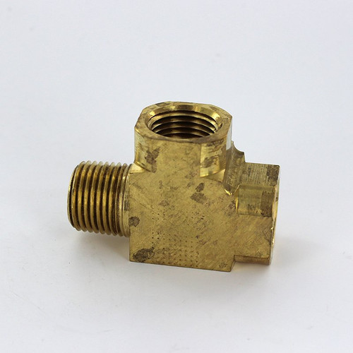 Parker 2225P-8 Male Street (Run) Tee 1/2M X 1/2F X 1/2F Pipe Brass| Next Day Fittings