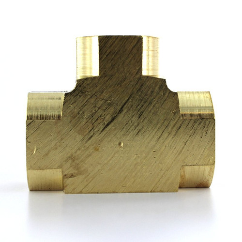 Parker 2203P-8 Pipe Tee 1/2 X 1/2 X 1/2 Female Brass| Next Day Fittings