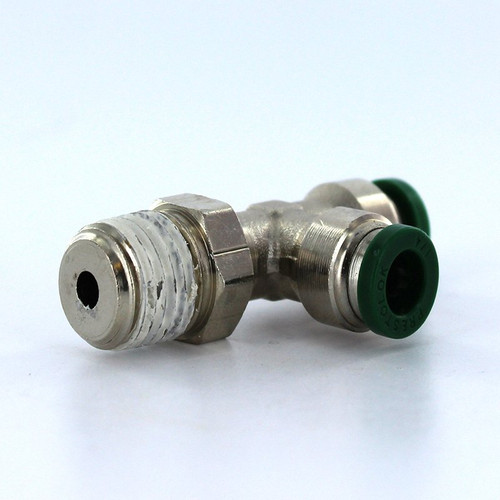 Parker W171PLP-4-4 Prestolok Male Run Tee Swivel 1/4T X 1/4 NPT| Next Day Fittings