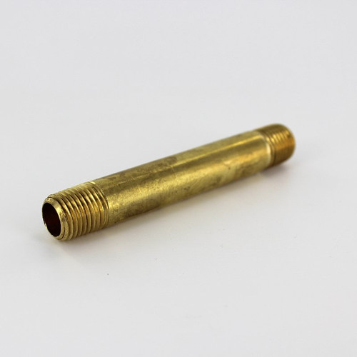 Parker 215PNL-4-35 Long Pipe Nipple 1/4 Male X 3-1/2 Long Brass| Next Day Fittings