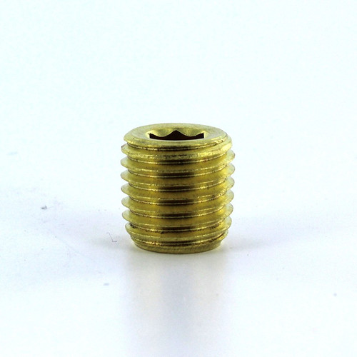 Parker 219P-4 Hex Socket Pipe Plug 1/4" Npt Brass