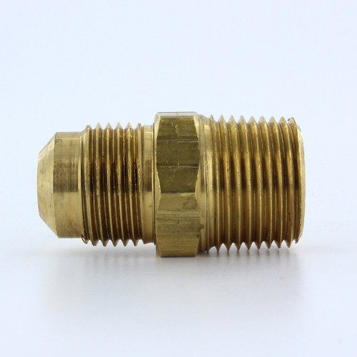 Parker 48F-6-6 Flare Male Straight Connector 3/8 Tube X 3/8 NPT | Next Day Fittings