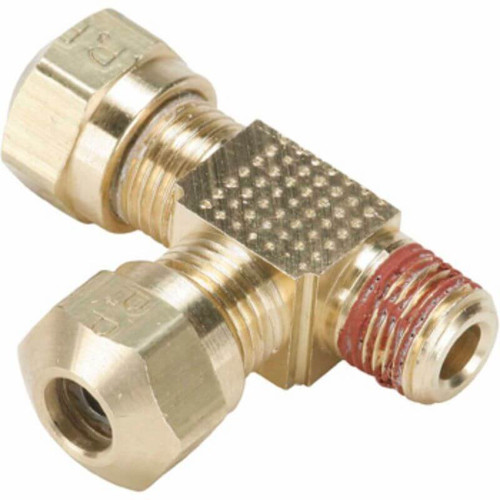 Parker VS271NTA-6-4 Air Brake NTA Male Run Tee 3/8T X 1/4 NPT X 3/8T| Next Day Fittings