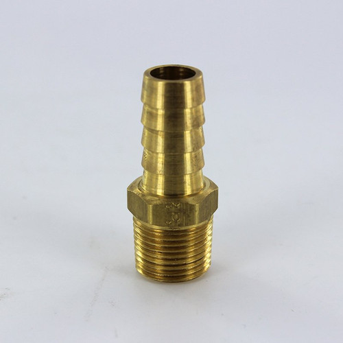 Parker 125HBL-8-6 Hose Barb Male Connector 1/2 ID Hose X 3/8 NPT | Next Day Fittings