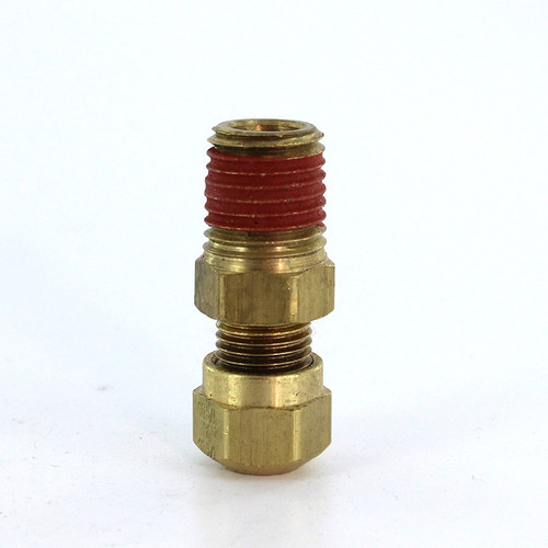 Parker VS271NTA-4-2 Air Brake D.O.T 1/4 and 1/8 1/4 and 1/8 Compression Style Fitting for J844 Tubing-NTA Compression and Male Pipe Run Tee Tube to Pipe Brass 