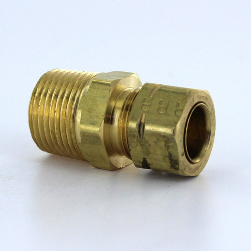 Parker 68CA-6-6 Compress-Align Male Connector 3/8 Tube X 3/8 NPT | Next Day Fittings