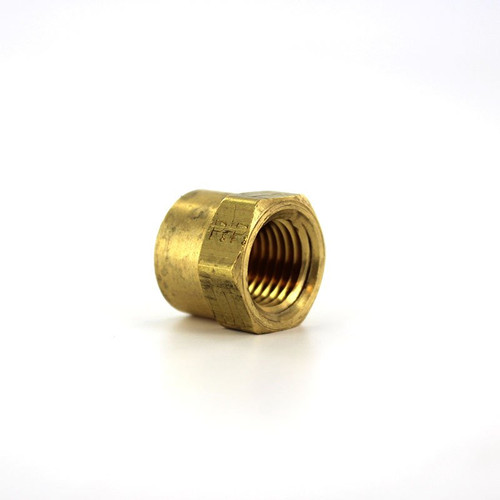 Parker 213P-4 Female Pipe Cap 1/4 Brass| Next Day Fittings