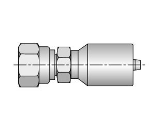 Parker 107HY-16-16 1" Female NPSM Pipe x 1" i.d. Hose Fitting| Next Day Fittings