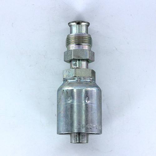 Parker 12843-8-8 Male Inverted Swivel 3/8 SAE (Flare) X 3/8 Hose Steel| Next Day Fittings