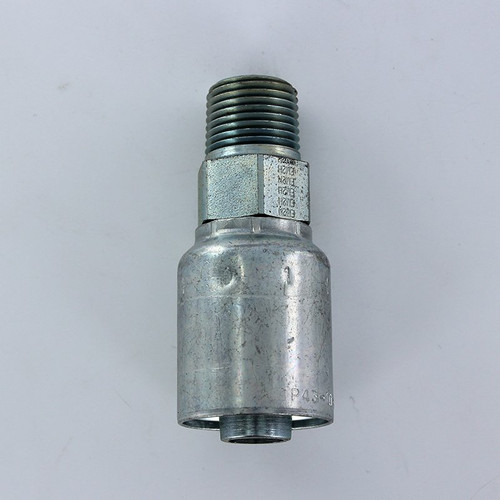 Parker 10143-8-10 Male Pipe Adapter 1/2 NPT X 5/8 Hose Steel| Next Day Fittings