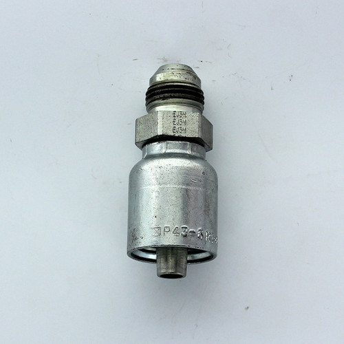 Parker 10343-8-6 # 8 Male JIC 37&deg; x 3/8" i.d. Hose Fitting| Next Day Fittings