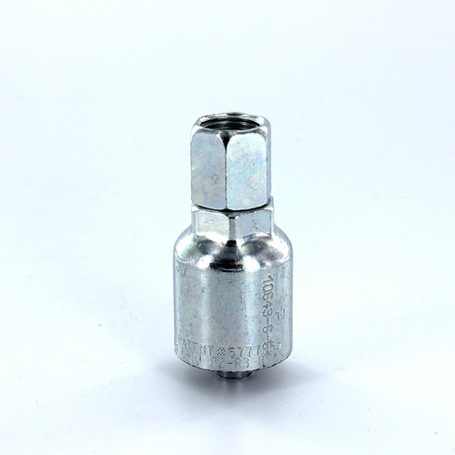 Parker 10643-6-6 # 6 Female JIC 37&deg; x 3/8" i.d. Hose Fitting| Next Day Fittings