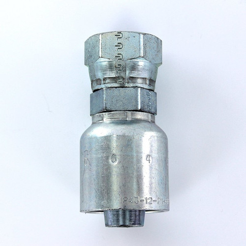 Parker 10643-12-12 # 12 Female JIC 37&deg; x 3/4" i.d. Hose Fitting| Next Day Fittings