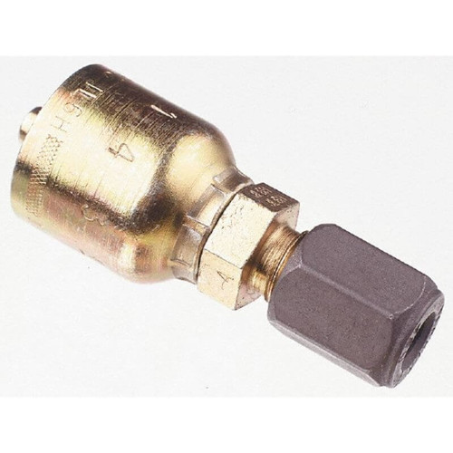 Parker 11143-8-8 Adapter Male 1/2 Ferulok w/Nut X 1/2 Hose Steel| Next Day Fittings