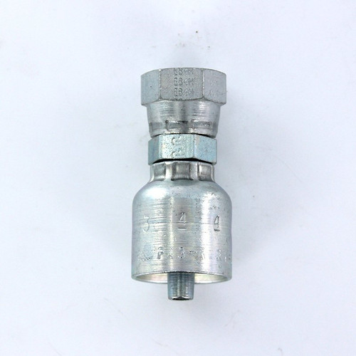 Parker 10743-4-4 Female NPS Swivel 1/4 NPS X 1/4 Hose Steel| Next Day Fittings