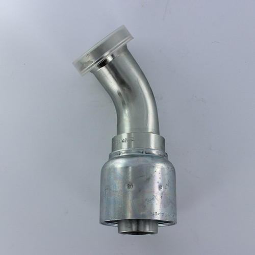 Parker 11743-20-20 1 1/4" SAE Code 61 Flange Head-45&deg; Elbow x 1 1/4" i.d. Hose Fitting| Next Day Fittings
