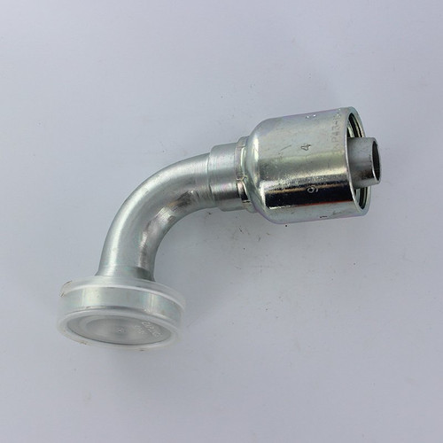 Parker 11943-16-12 Adapter Elbow 1 Code 61 Flange X 3/4 Hose Steel| Next Day Fittings