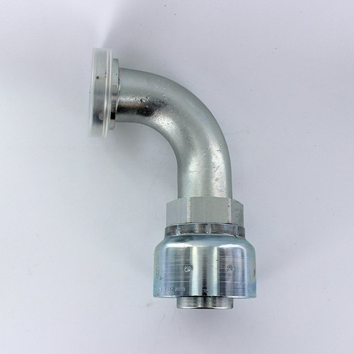 Parker 11943-24-24 Adapter Elbow 1-1/2 Code 61 Flange X 1-1/2 Hose Steel| Next Day Fittings