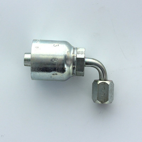 Parker 13943-4-6 # 4 Female JIC 37&deg; x 3/8" i.d. Hose Fitting| Next Day Fittings