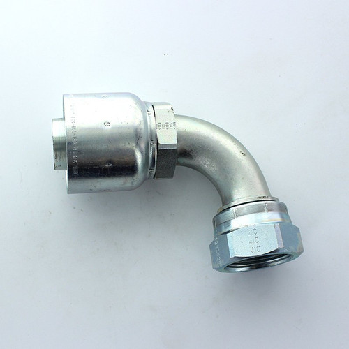 Parker 13943-20-20 Short Drop Elbow 1-1/4 JIC Swivel X 1-1/4 Hose Steel| Next Day Fittings
