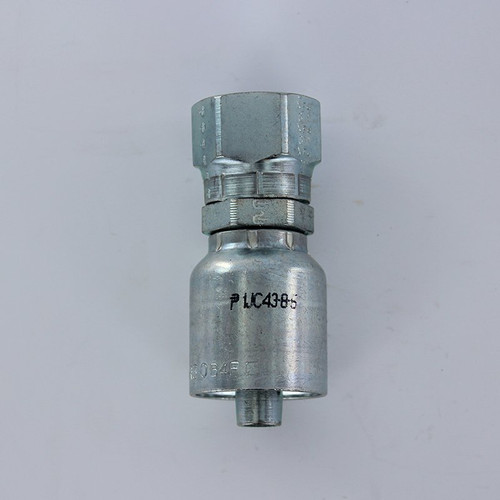 Parker 1JC43-8-6 Adapter Swivel 1/2 Seal-Lok X 3/8 Hose Steel| Next Day Fittings