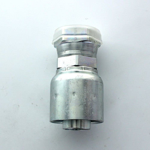 Parker 1JS43-20-20 Adapter Long Swivel 1-1/4 Seal-Lok X 1-1/4 Hose Steel| Next Day Fittings