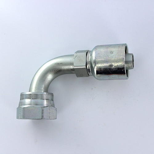 Parker 1J943-16-12 Adapter Elbow 1 Seal-Lok Swivel X 3/4 Hose Steel