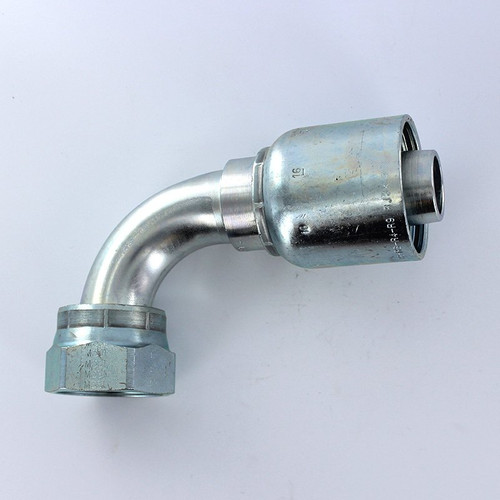 Parker 1J943-16-16 Adapter Elbow 1 Seal-Lok Swivel X 1 Hose Steel| Next Day Fittings