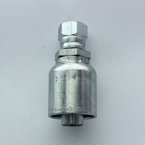 Parker 10643-8-12 Female Swivel Adapter 1/2 JIC X 3/4 Hose Steel| Next Day Fittings