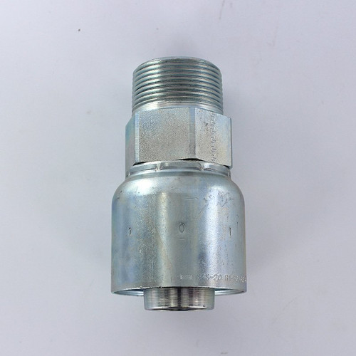 Parker 10143-20-20 Male Pipe Adapter 1-1/4 NPT X 1-1/4 Hose Steel| Next Day Fittings
