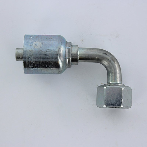 Parker 1C543-12-6 Female Swivel Elbow Metric S 12mm X 3/8 Hose Steel| Next Day Fittings