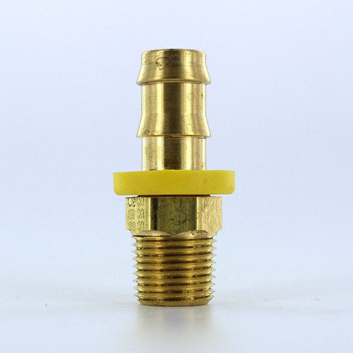 Parker 30182-6-8B Male Rigid Pipe Adapter 3/8 NPT X 1/2 Hose Brass| Next Day Fittings