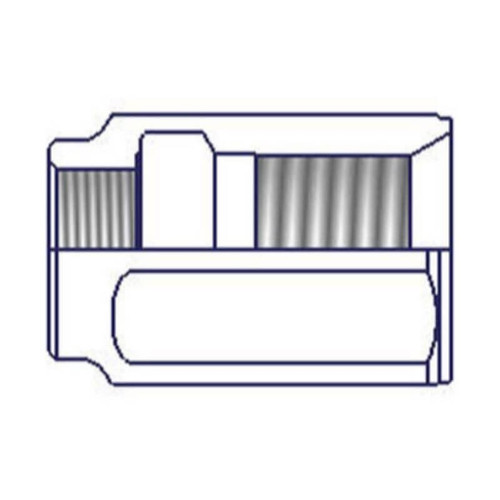 Parker 20042-8 Reusable Hose Fitting Socket 1/2 ID Hose Steel| Next Day Fittings