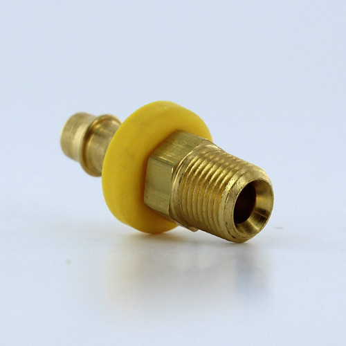 Parker 30182-2-4B Male Rigid Pipe Adapter 1/8 NPT X 1/4 Hose Brass| Next Day Fittings