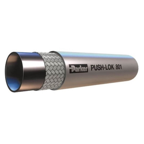 Parker 801-10-GRA-RL Push-Lok Multipurpose Hose 5/8 ID Gray| Next Day Fittings