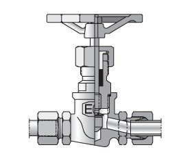 Parker VKA42CF High Pressure Shutoff Valve