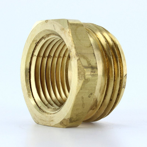 Parker 80GH-12-8 Male Garden Hose to Female Pipe 3/4 GH X 1/2 Pipe Brass