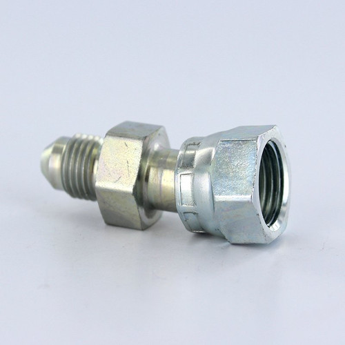 Parker 4 XHL6-S Conversion Fitting 1/4 JIC X 1/4 ORFS Swivel Steel| Next Day Fittings
