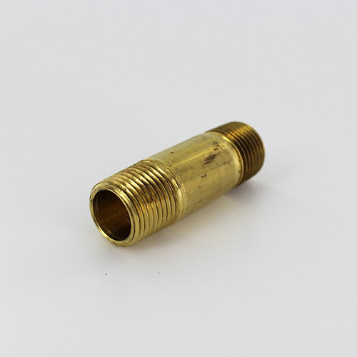 Parker 215PNL-8-25 Long Pipe Nipple 1/2 Male X 2-1/2 Long Brass| Next Day Fittings