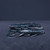 BLACK BLUE FLAKE