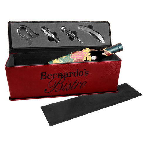 Wine Bottle Gift Box - Rose - Holds One Bottle