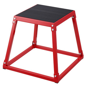 Plyometric Jump Box, 18 Inch Plyo Box, Steel Plyometric Platform and Jumping Agility Box, Anti-Slip E415-TXTD18YCGTHSGS4ASV0
