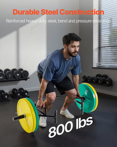 Trap Bar Hex Bar, Open-Ended Frame Hex Barbell, 2-Inch 800 LBS Capacity Shrug Bars with Knurled Gri E415-KFSLJYLGDTJH6D4YT001V0