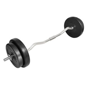  Curl Bar with Weights 66.1 lb A949-90373