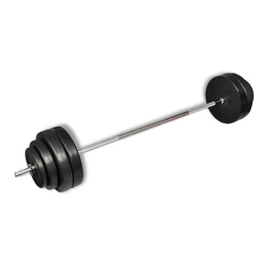 Barbell with Plates Set 132.3 lb A949-90372
