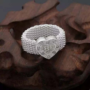 Size: 8 - Love Big Heart Ring K290-9305665989