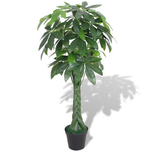  Artificial Fortune Tree Plant with Pot 57" Green A949-244449