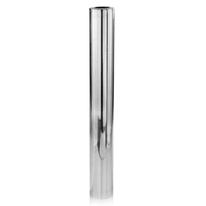 48" Silver Aluminum Cylinder Table Vase N270-354651