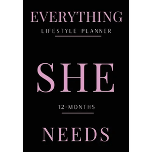 Everything She Needs Lifestyle Planner - Paperback H871-10932253982993
